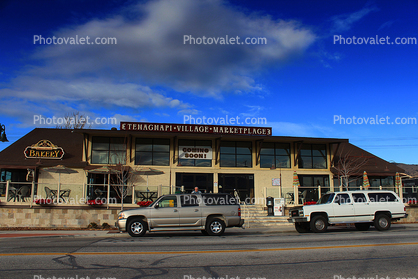 building, Tehachapi Village Marketplace, Car, Automobile, Vehicle