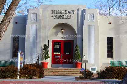 Tehachapi Museum, building, art-deco, landmark