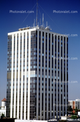 Fresno Skyline, Buildings, March 1986
