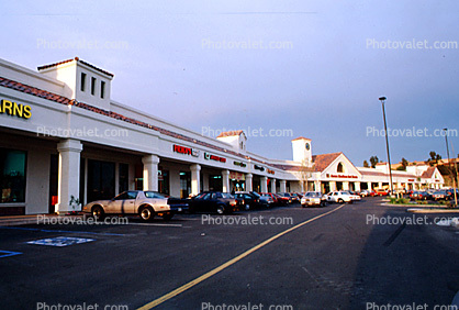 The Mountain Center, building, shops, Shopping Center, Cars, Automobiles, Vehicles, mall, suburbia, suburban, buildings