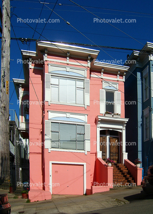 Garage Door, Driveway, Home, House, Building, Cow Hollow