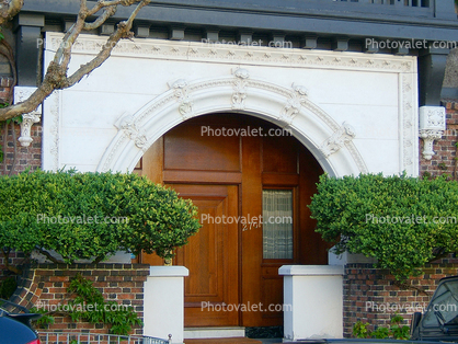 Door, Doorway, Entryway, Arch, Pacific Heights, Pacific-Heights, building, detail