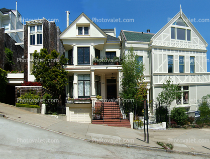 Home, House, garage door, Lower Pacific Heights, Pacific-Heights