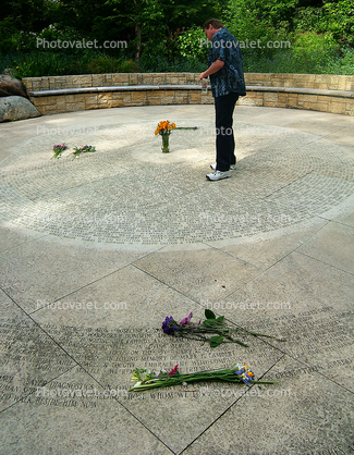 National Aids Memorial Grove, Golden Gate Park, flowers