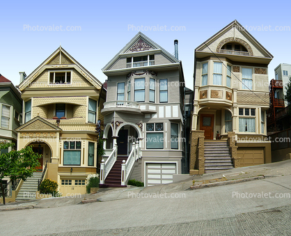 Haight Ashbury, Row of Houses