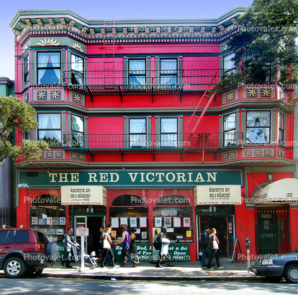 The Red Victorian, Haight Ashbury