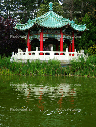 Chinese Pavilion, Stow Lake