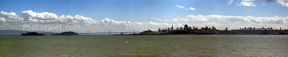 Panorama, Clouds, Downtown-SF, downtown