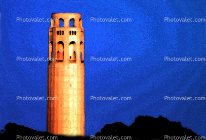 Coit Tower, Paintography