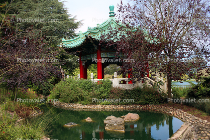Chinese Pavilion, Golden Gate Park, Stow Lake