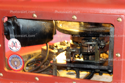 Airway Beacon, gears, mechanism, Golden Gate Bridge 75th Anniversary, Golden Gate Bridge, detail