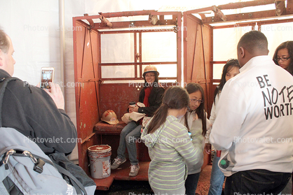 Exhibits, crowds, Golden Gate Bridge 75th Anniversary, celebration