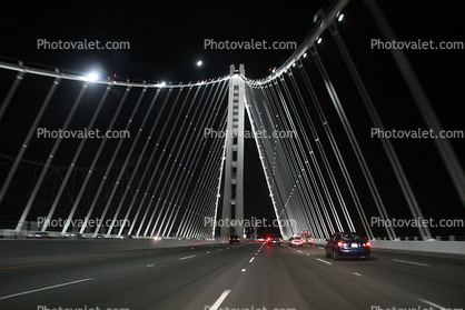 New Bay Bridge, new eastern section, self-anchored suspension main span