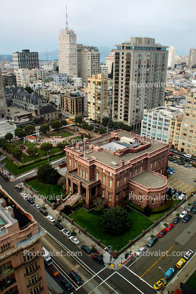 Nob Hill, Flood Mansion, Huntington Park, California Street, buildings