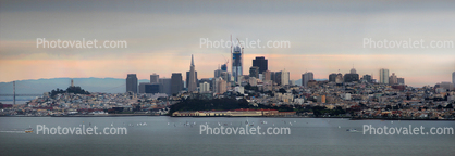 Cityscape, Highrise, skyscrapers, skyline, Manhattanization of San Francisco
