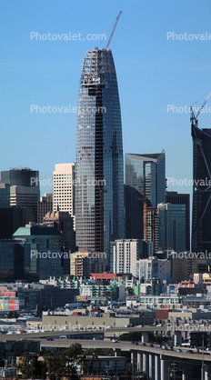 Salesforce Tower, Skyscraper, highrise, buildings, 2018