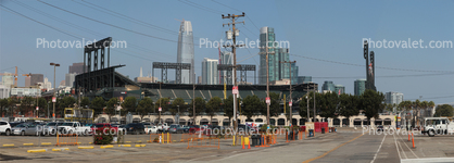 SF Giants Ballpark, skyline