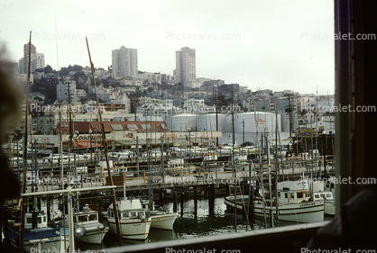 Giant Oil Tanks, Rosarios, Fishing Boats, Dock, Cityscape, 1 December 1969, 1960s