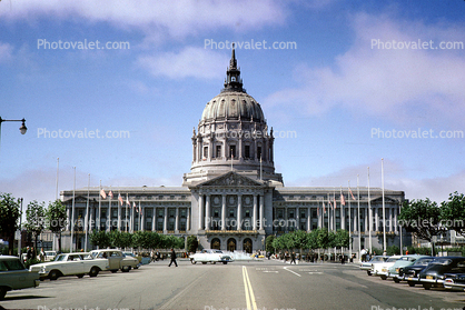 City Hall, Cars, Dome, September 31, 1962, 1960s