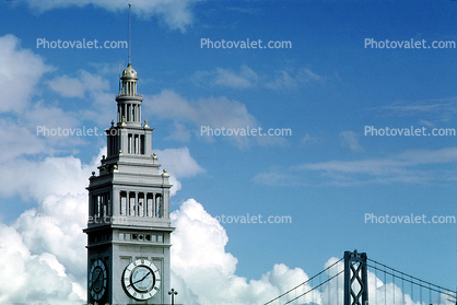Ferry Building Tower, clock