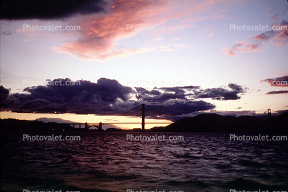 Golden Gate Bridge, Sunset, Sunclipse