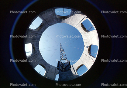 Coit Tower, Round, Circular, Circle, building, detail