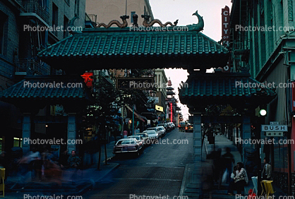 Chinatown Gate, Bush and Grant streets