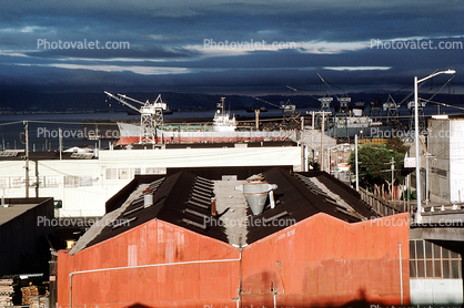 Potrero Hill, Dogpatch, cranes