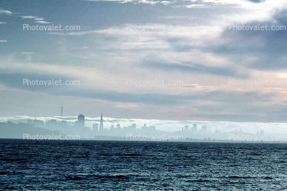 downtown, Downtown-SF, haze, hazey, clouds
