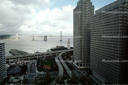 Embarcadero Freeway, Embarcadero Center, Bay Bridge