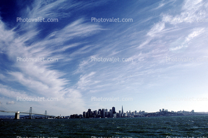 Downtown, Buildings, Skyscrapers, Skyline, Cityscape, Time-lapse, Bay, 5 June 1986