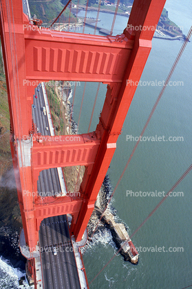 Golden Gate Bridge, detail