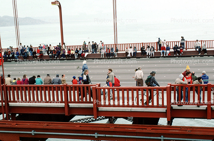 50th anniversary celebration, May 28th, 1987, Golden Gate Bridge, 1980s