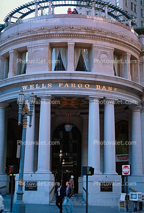 Wells Fargo Bank Building, building, detail