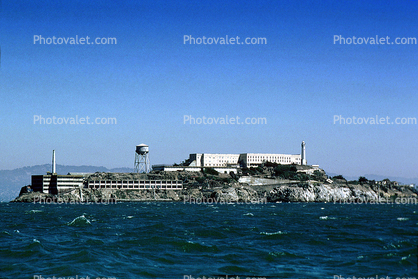 Buildings, Water Tower, Alcatraz Island