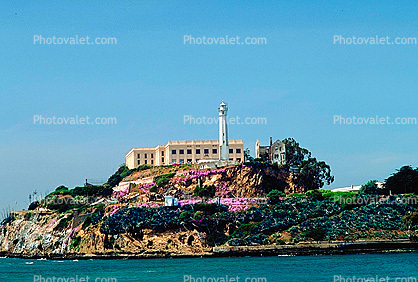 Alcatraz Island on a Clear Day