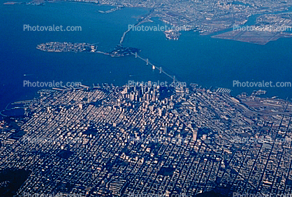 San Francisco Oakland Bay Bridge, Coit Tower, Downtown