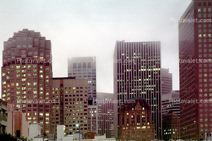 Skyscrapers, Skyline, Buildings, Cityscape, Downtown