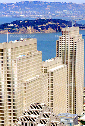 Embarcadero Center, buildings, skyscrapers, cityscape, highrise