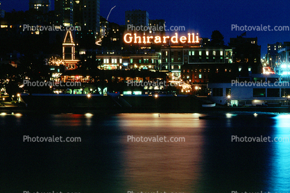 Ghirardelli Sign, Clock Tower