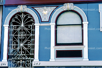 Window, glass, pane, frame, Ironwork, ornate, building, detail