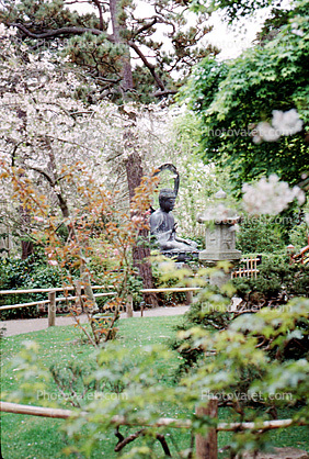 Buddha, Japanese Tea Garden, 1965, 1960s