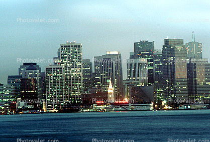 Skyline, cityscape, buildings, skyscrapers, downtown-SF, downtown