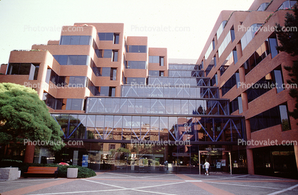 Levi Plaza, glass building
