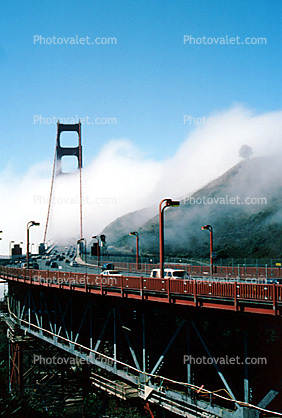 Golden Gate Bridge in the Fog