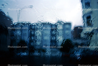 Rainy Wet Window