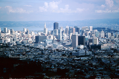 downtown, Downtown-SF, from Twin Peaks