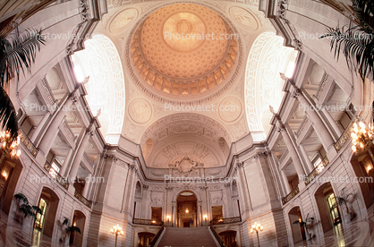 Rotunda Dome, Inside City Hall, Civic Center