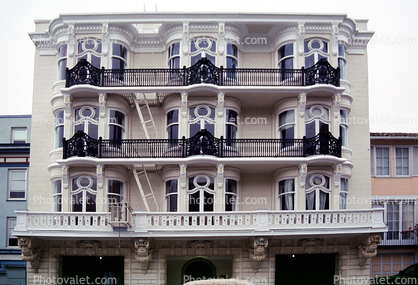 Apartment Building, Balcony