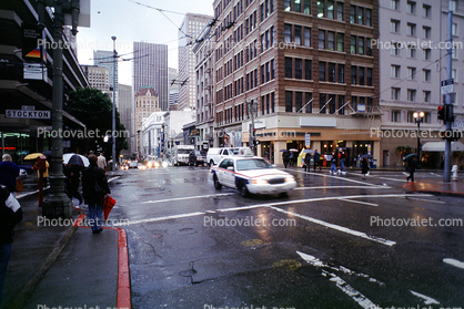 downtown, taxi, Downtown-SF